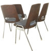 4 chaises Baumann tonneau lucinevintage