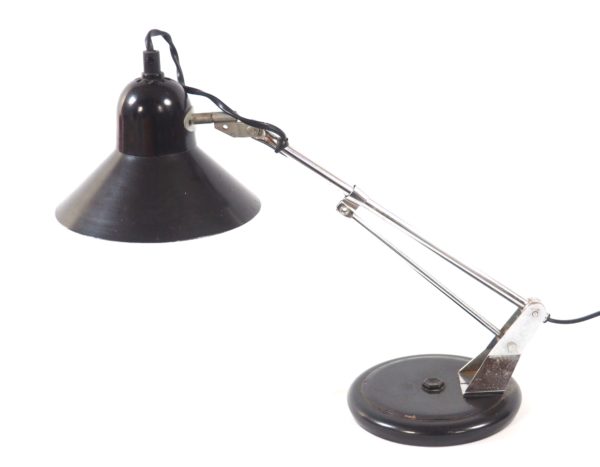 lampe articulée Aluminor vintage