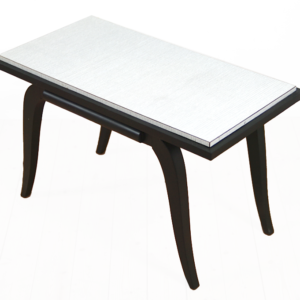 mini table Formica noire grise retro