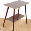 desserte Formica bois retro vintage
