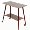desserte Formica bois retro vintage