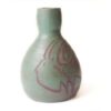 vase belier accolay vert vintage