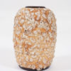 vase ocre mousse lucinevintage