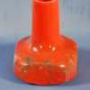 céramique orange JMR sel années 70