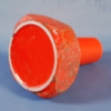 céramique orange JMR sel années 70