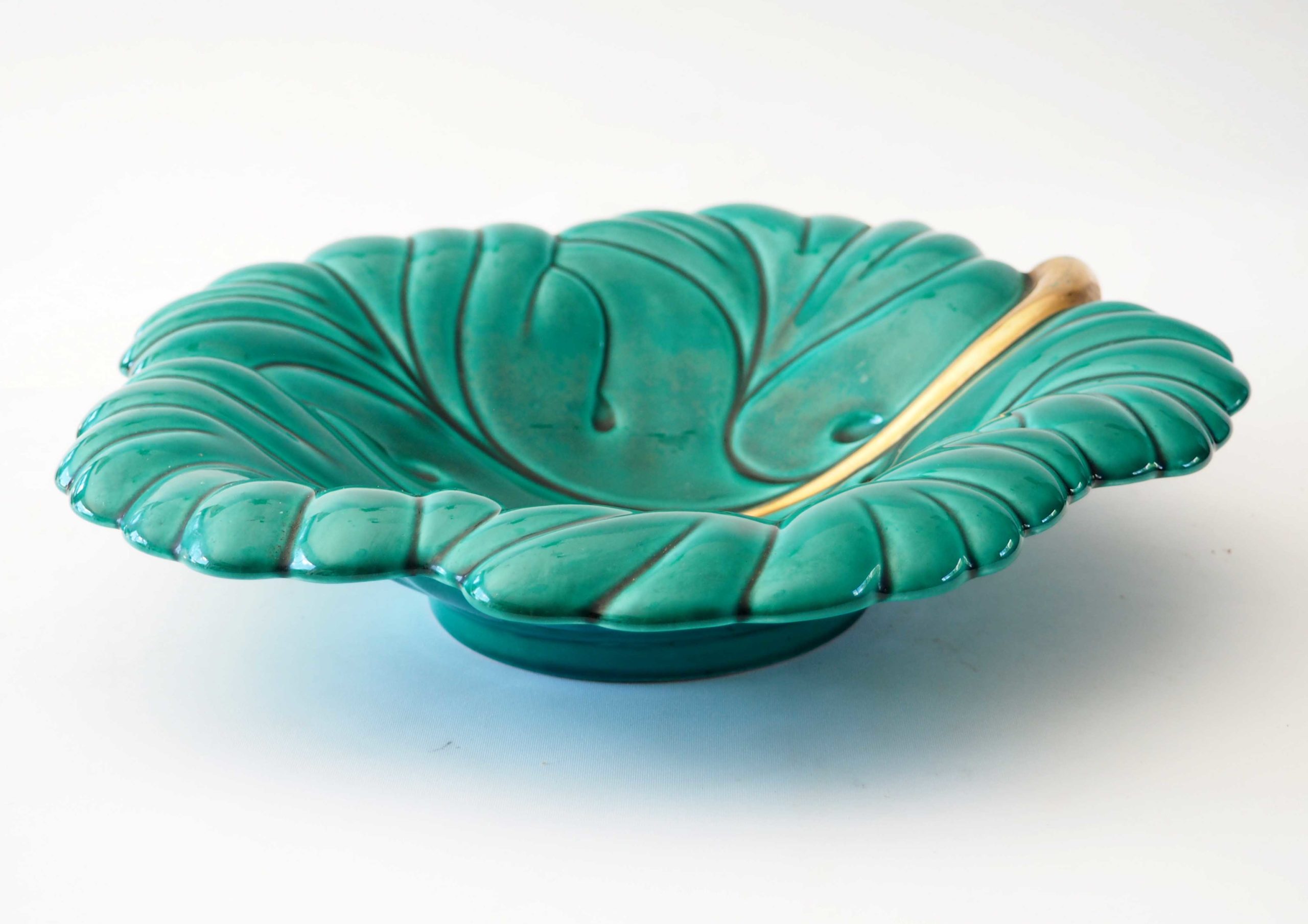 Plat feuille de chou années 1950 – Image 4