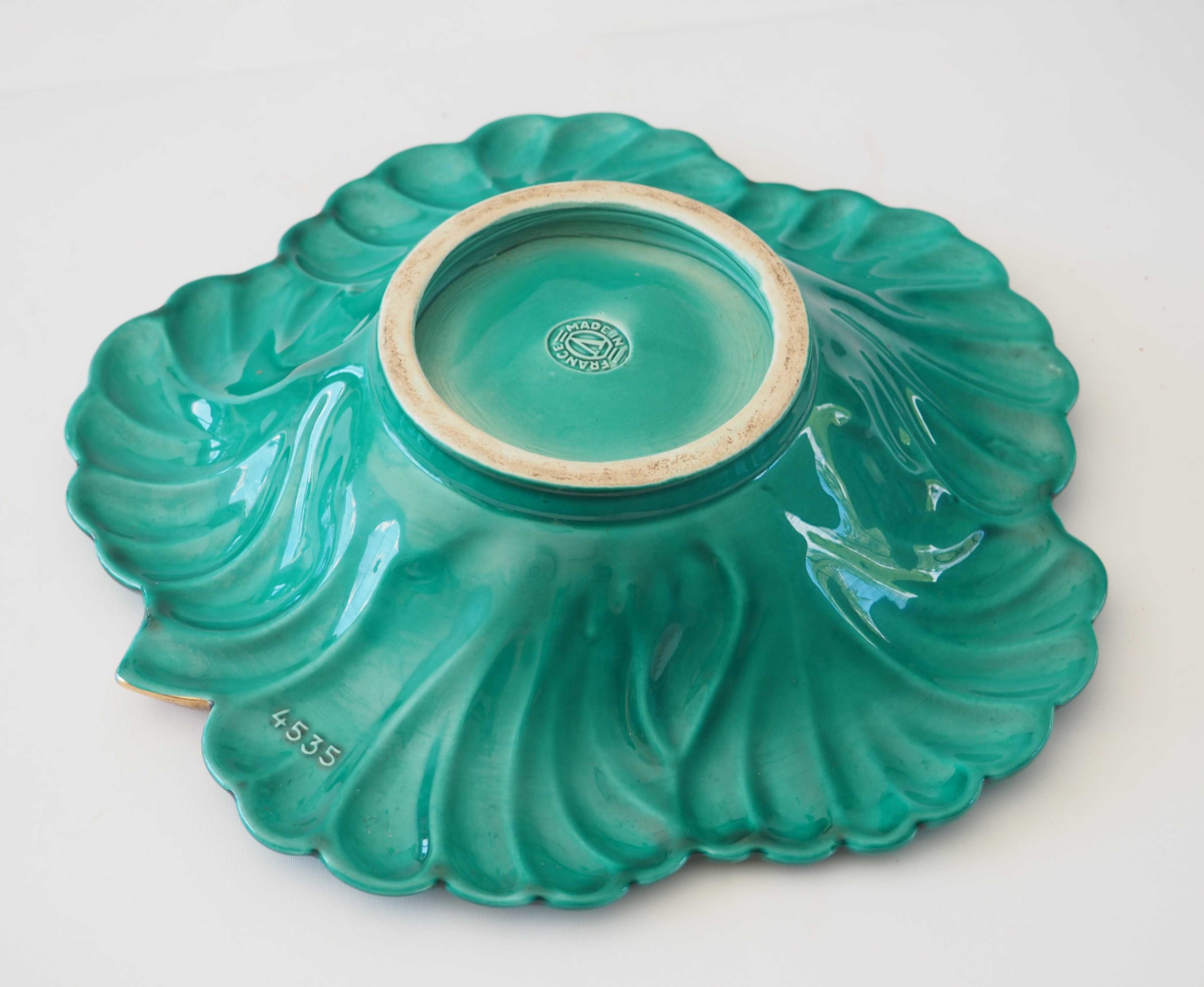 Plat feuille de chou années 1950 – Image 6