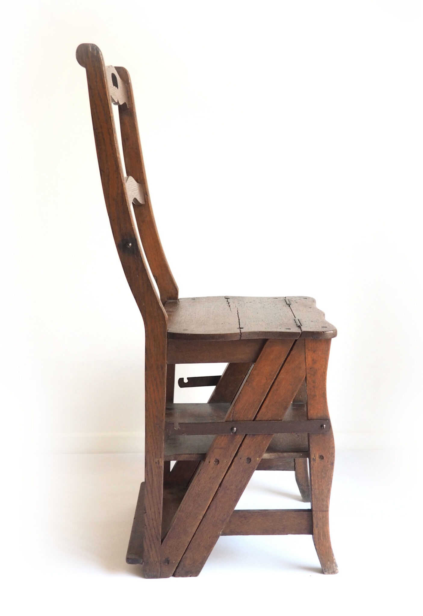 Petite Chaise Miniature En Bois Vintage - Banc De Décoration Pour Maison De Poupée, Terrarium Ou Déco D'intérieur | Dimensions 25 X 23 X 11,5 Cm