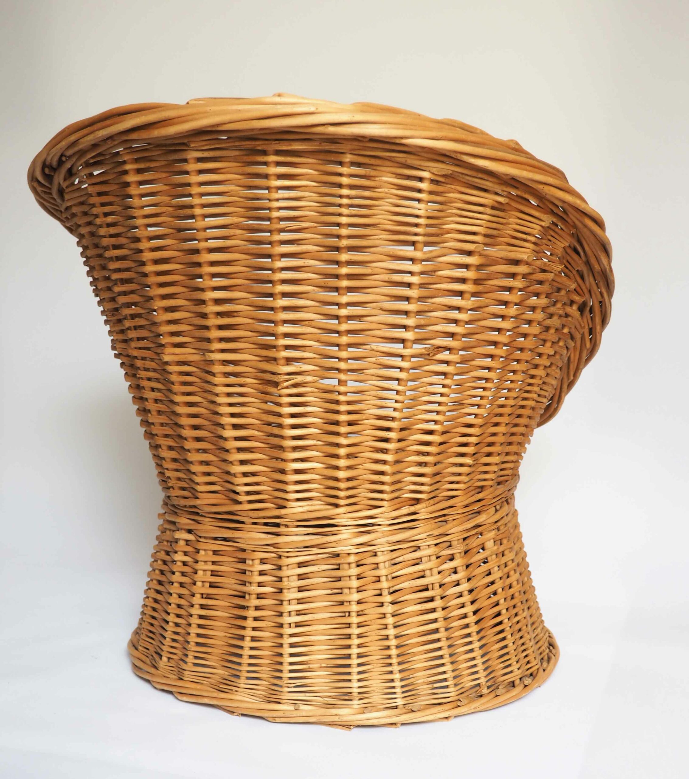 Fauteuil enfant corbeille rotin – Image 4