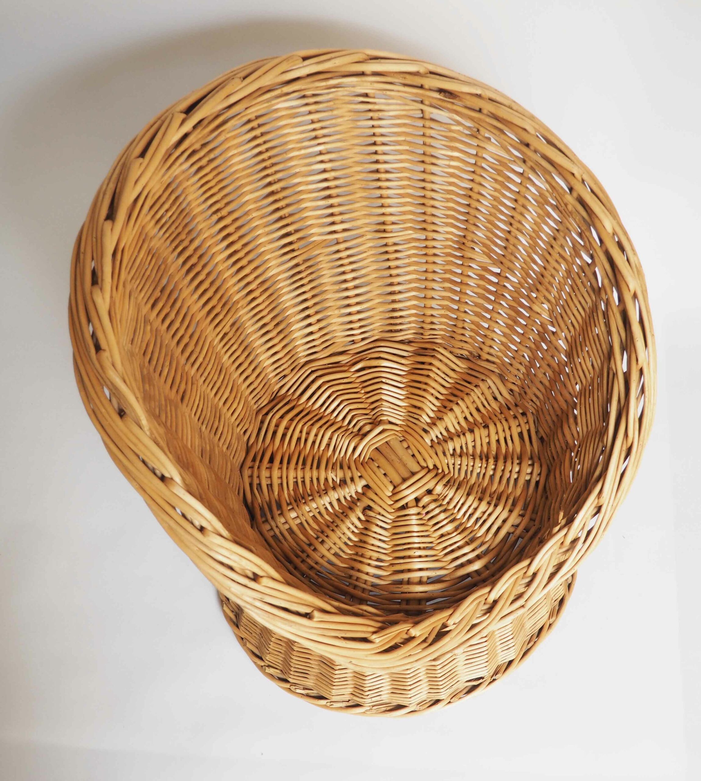 Fauteuil enfant corbeille rotin – Image 3