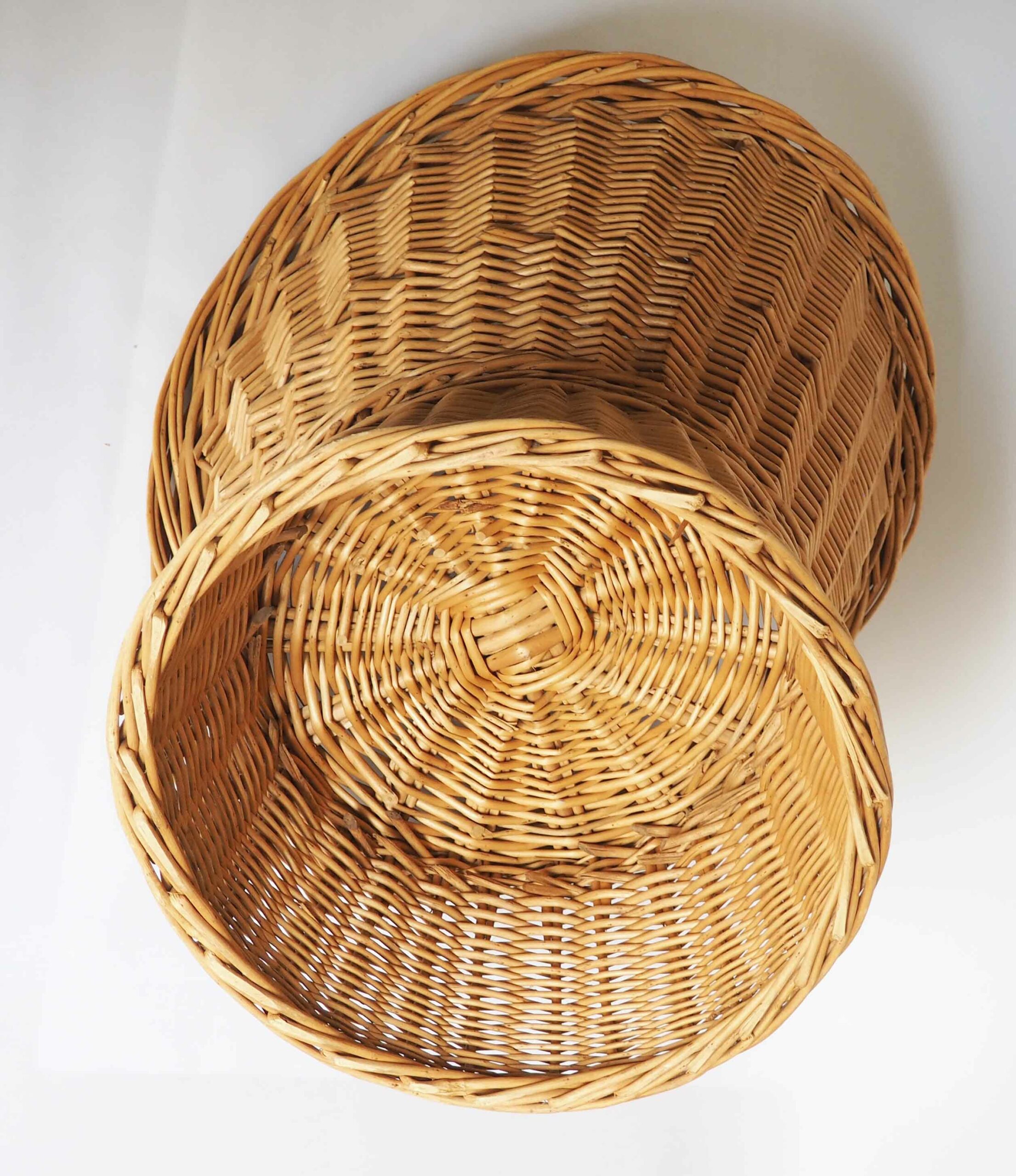 Fauteuil enfant corbeille rotin – Image 2