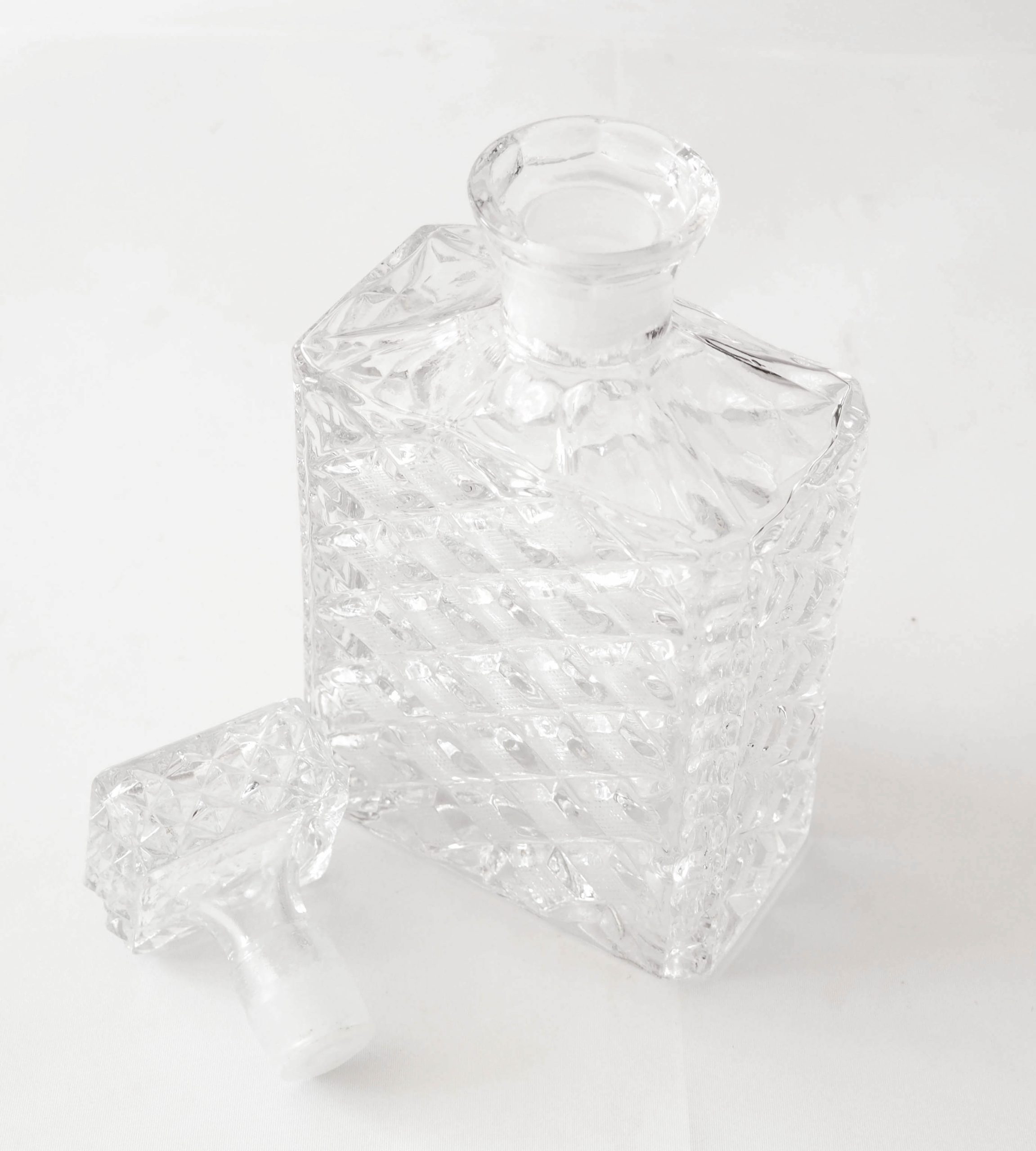 Carafe à whisky cristal rectangle – Image 6