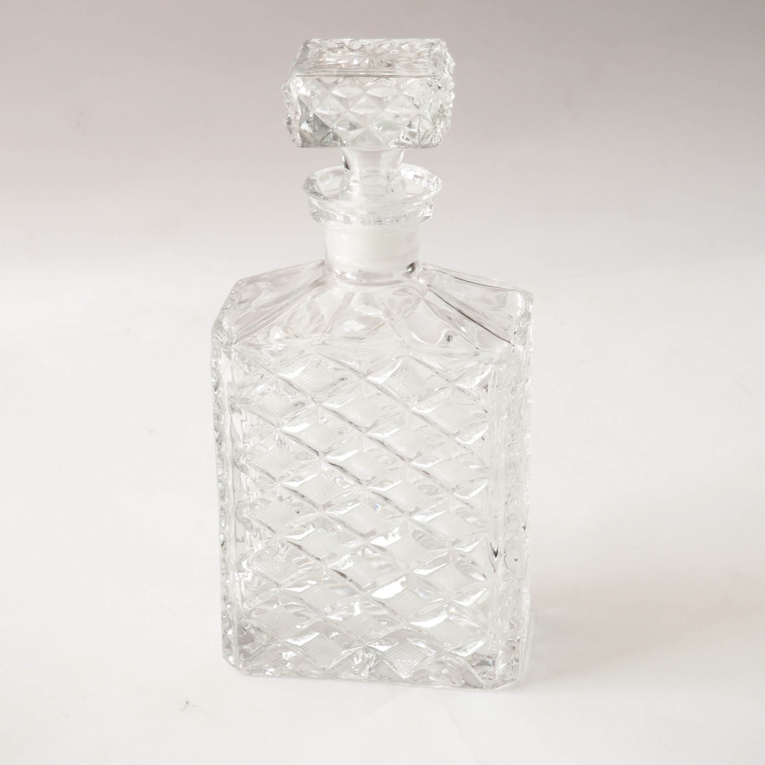 Carafe à whisky cristal rectangle – Image 4