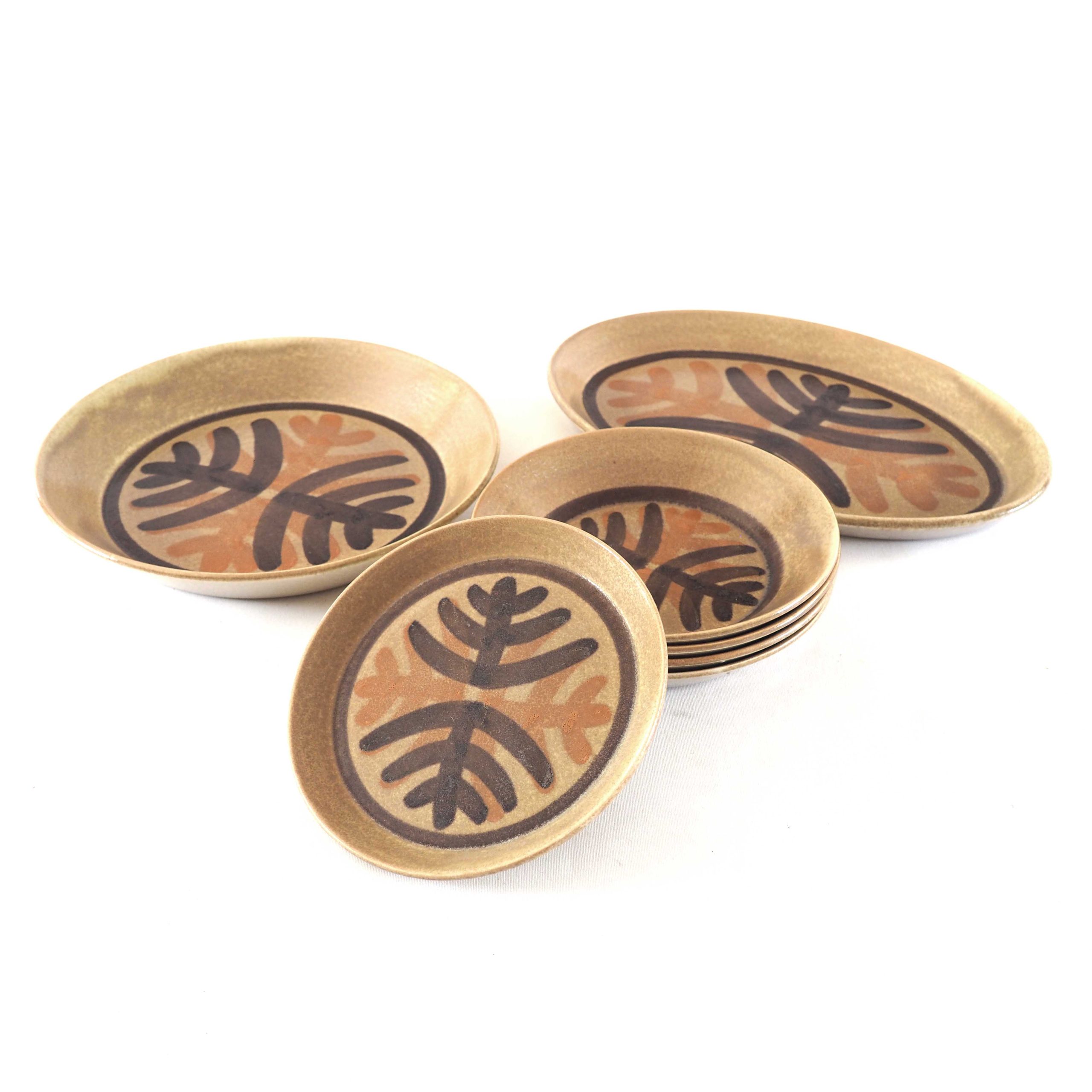 Service en grès scandinave 1970