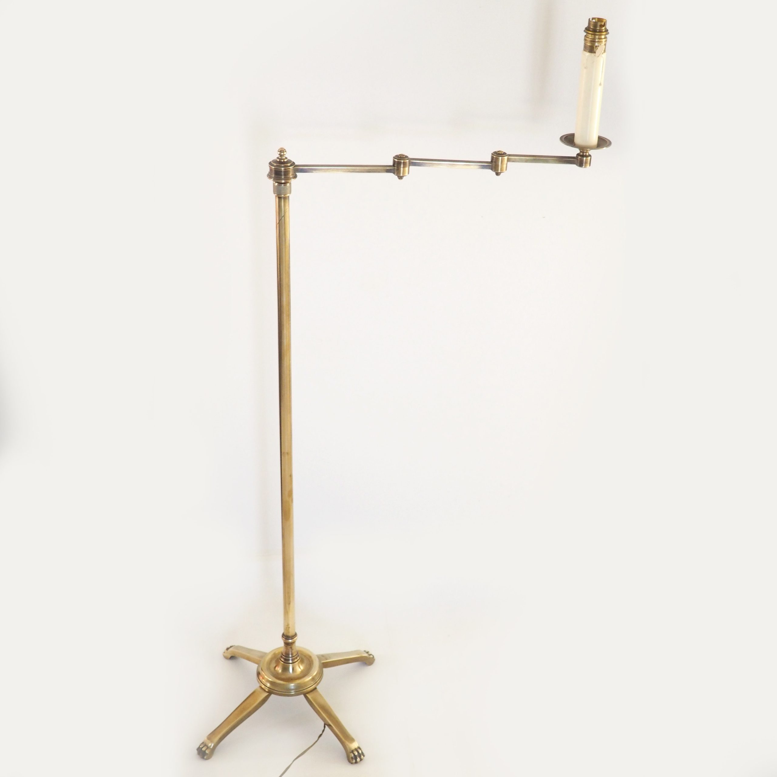 lampadaire en bronze télescopique – Image 3