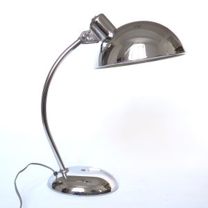 Lampe de bureau chromée
