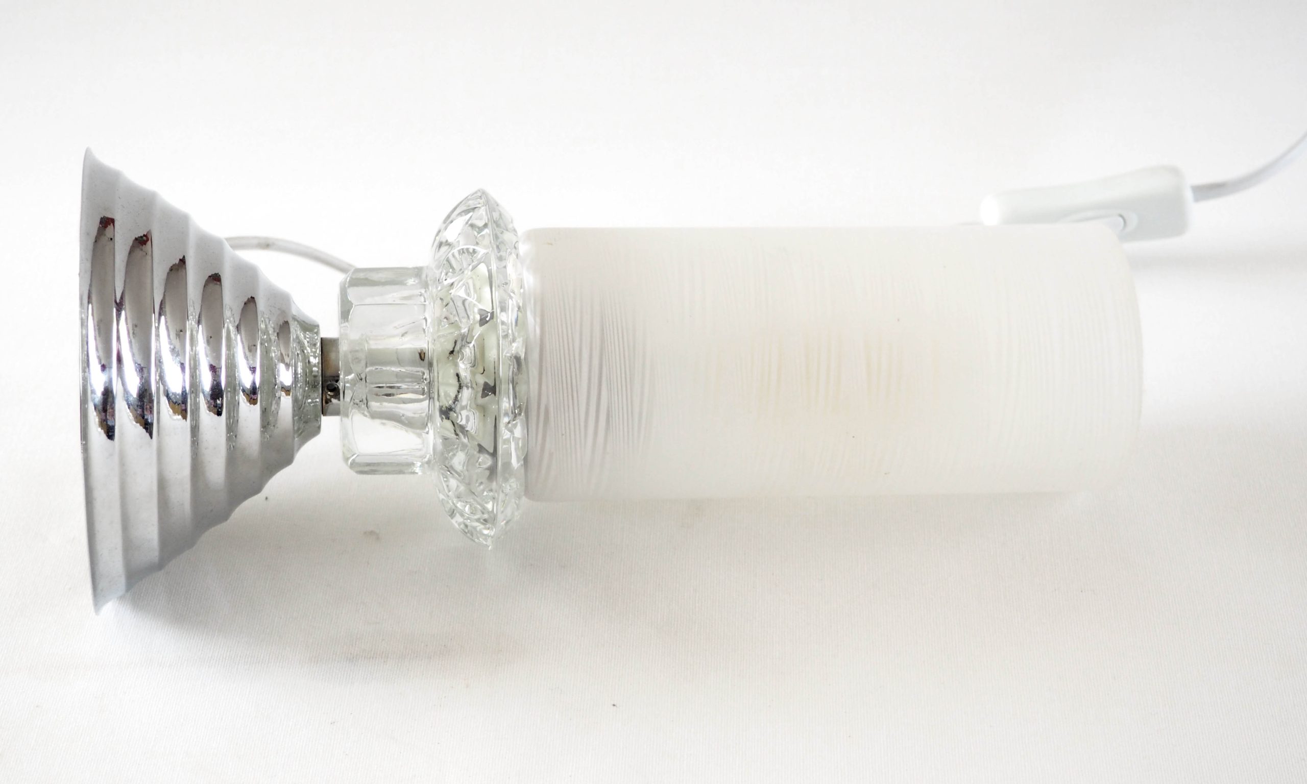 Lampe tube et chrome art déco – Image 5