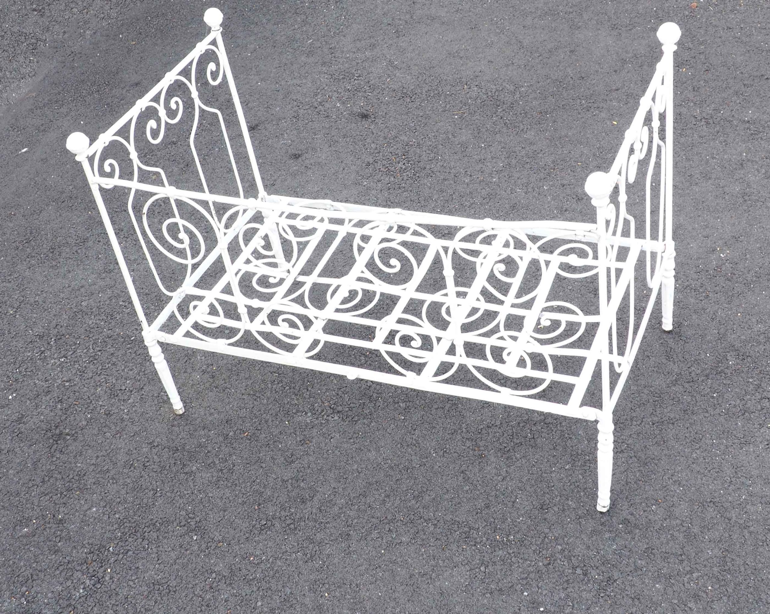 Lit banquette en fer forgé – Image 4