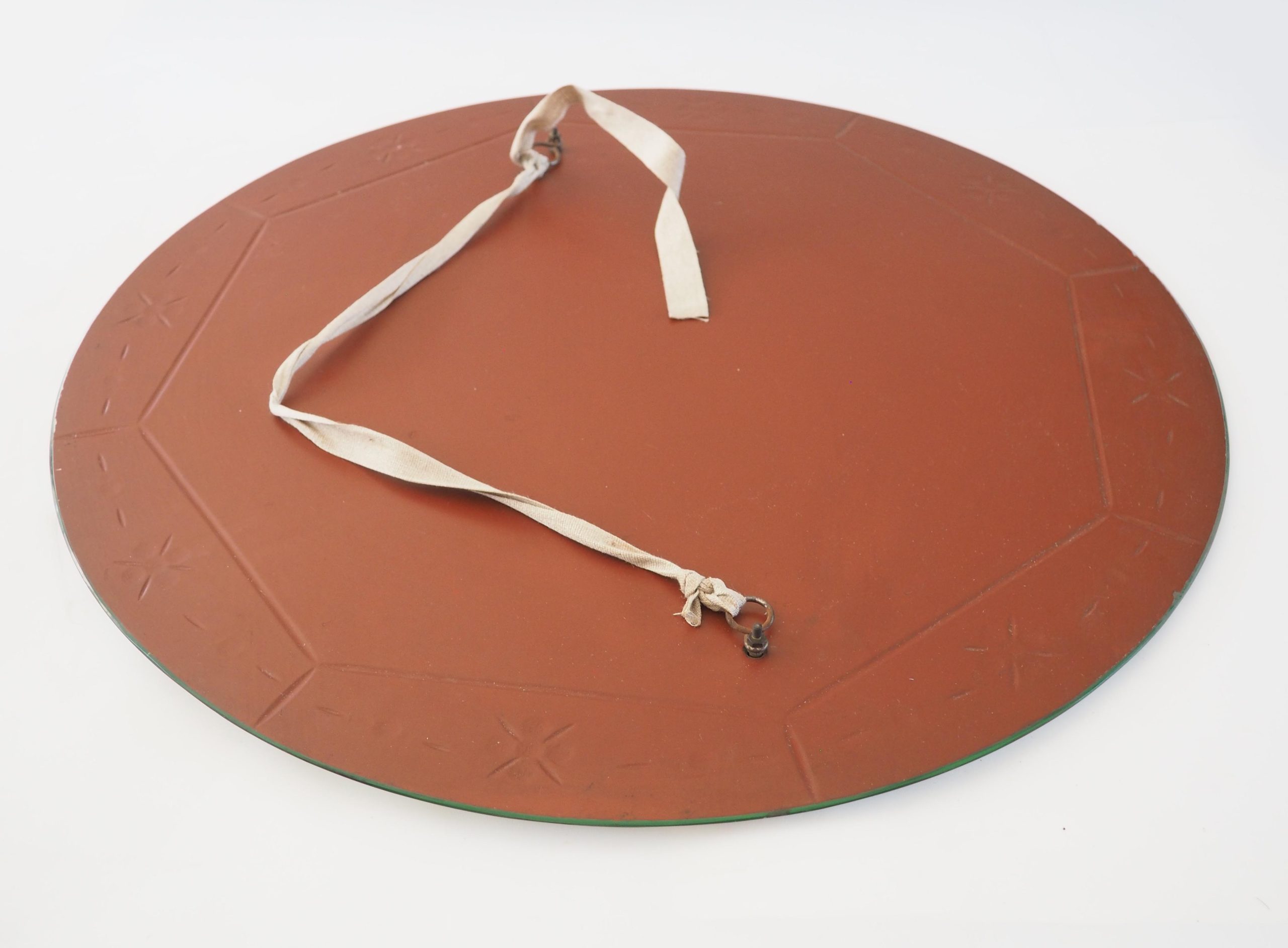 Miroir ciselé vénitien rond – Image 4