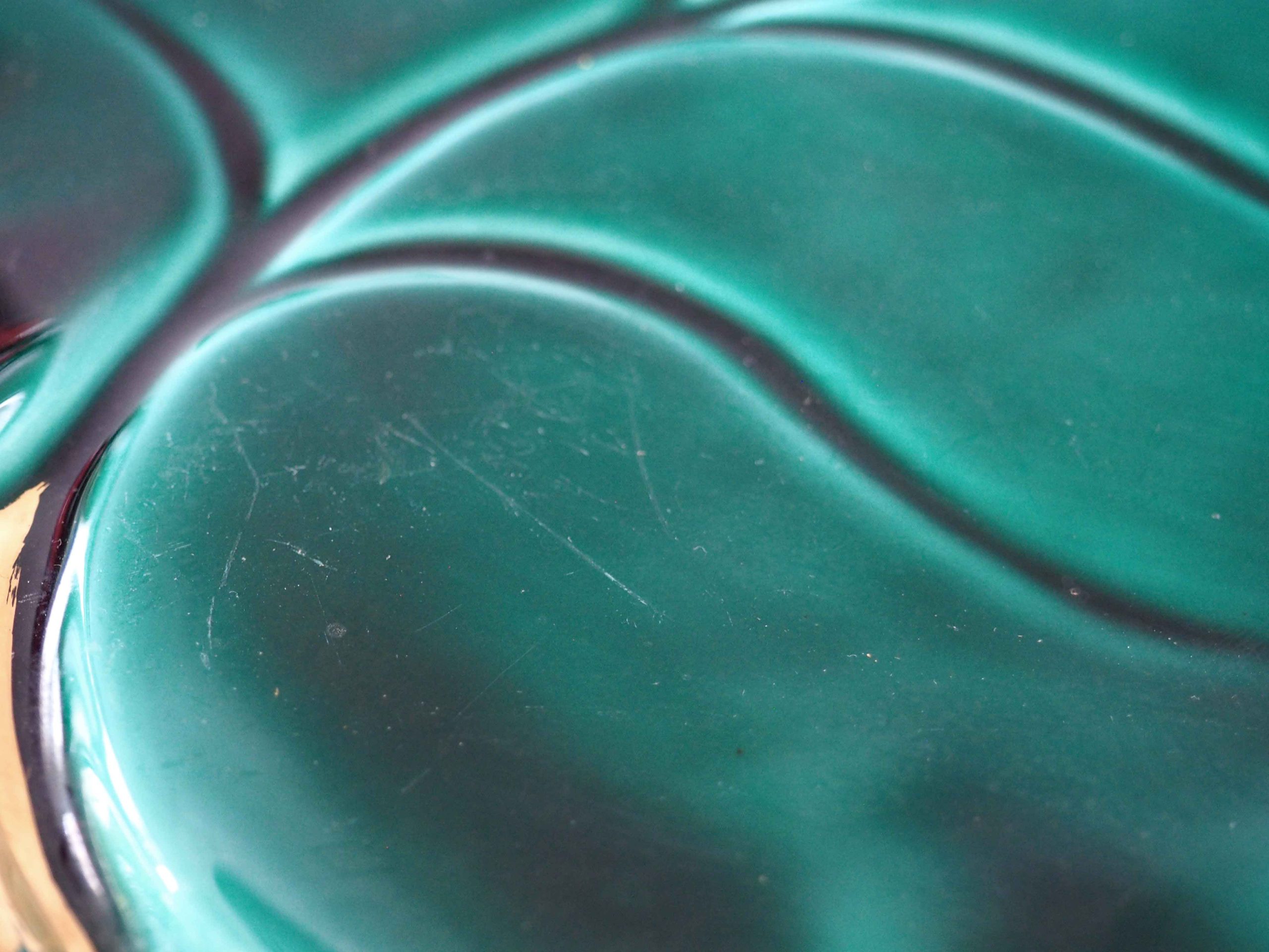 Plat feuille Vallauris 1950 – Image 5