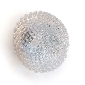 Applique plafonnier ronde pointes en spirale