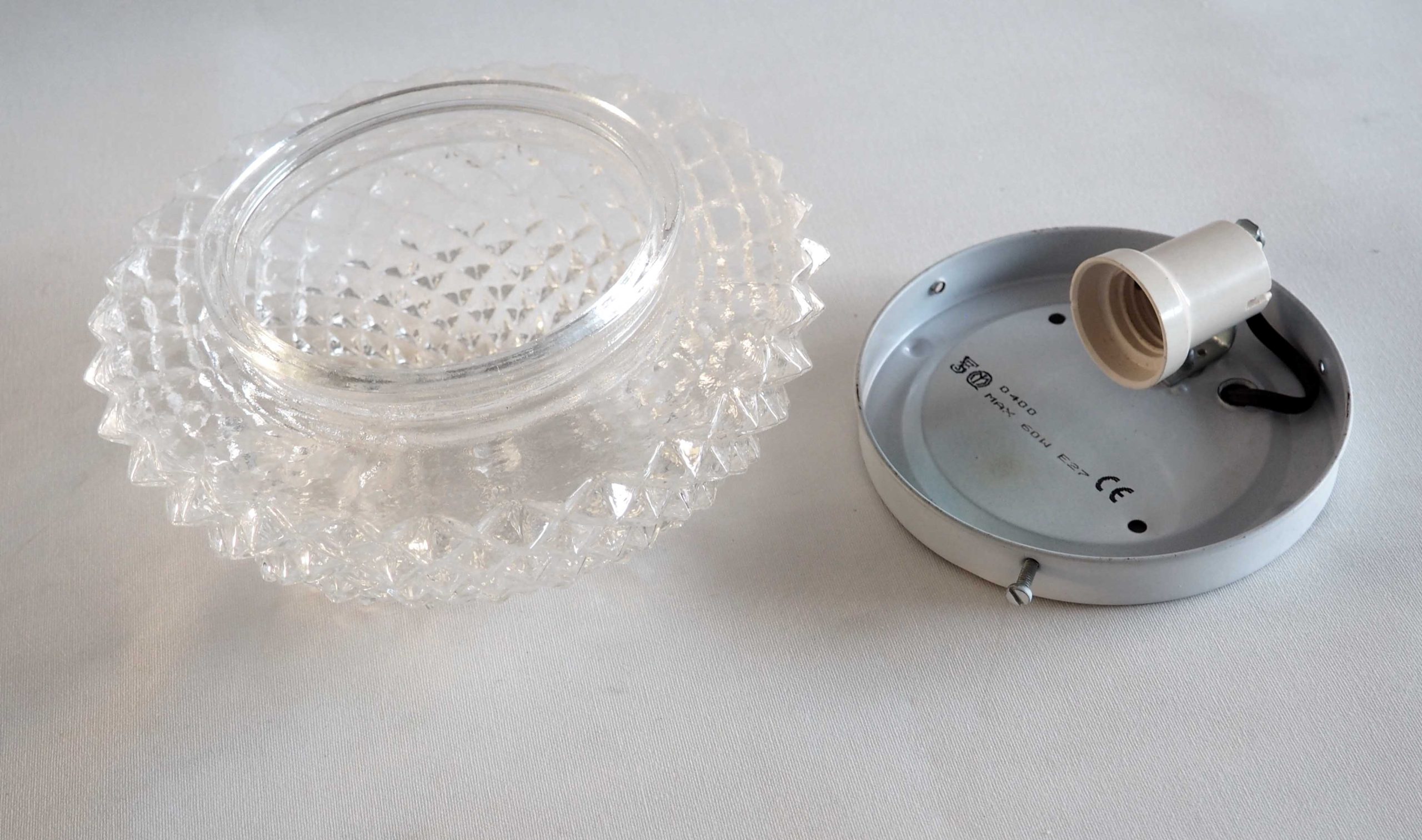 Applique plafonnier ronde pointes en spirale – Image 7