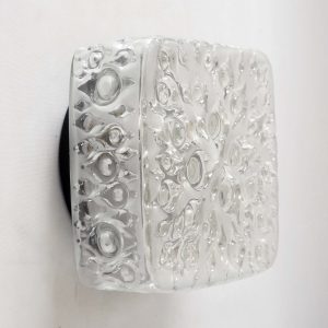 Applique cristal motif bulles et satiné