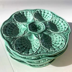 Assiette à coquilles Sarreguemines