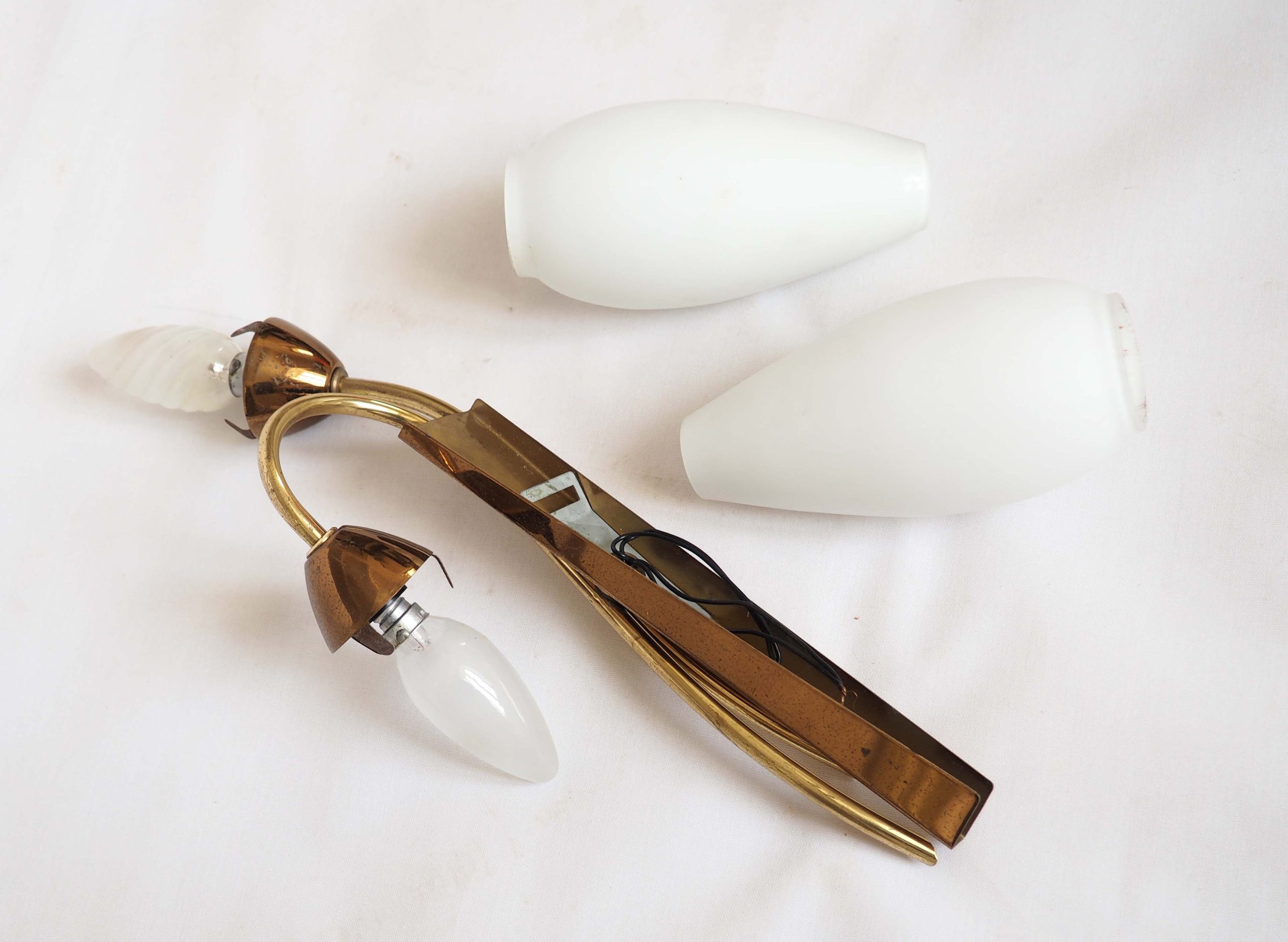 Applique double flute opaline – Image 9