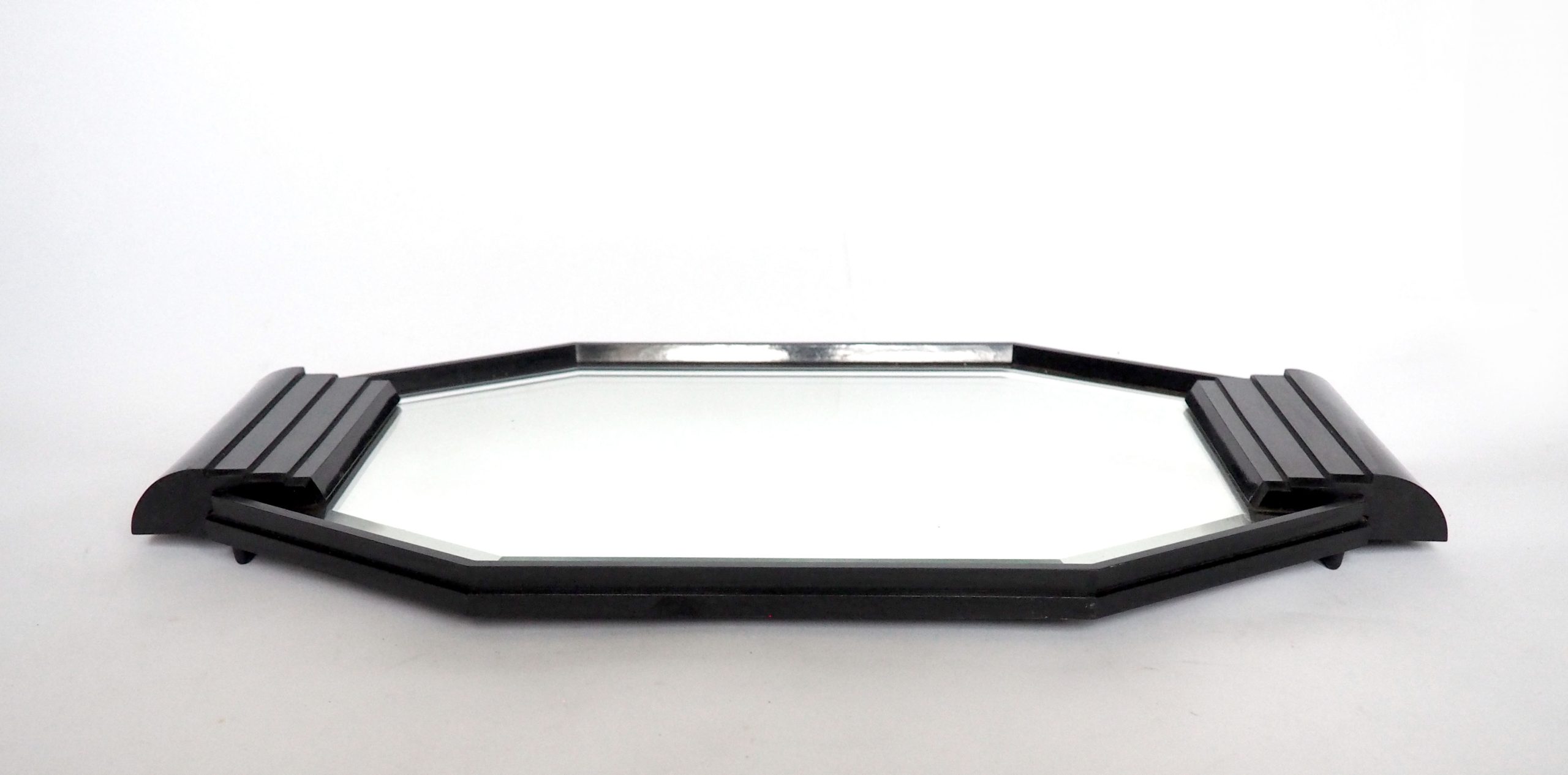 Plateau bakélite miroir art déco – Image 2