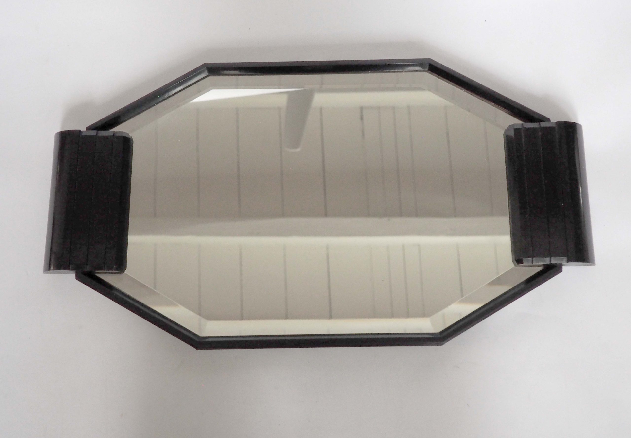 Plateau bakélite miroir art déco – Image 4