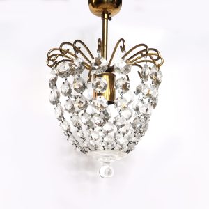 Suspension lustre à pampilles