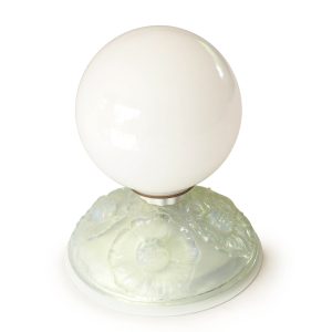 Lampe globe et verre uranium