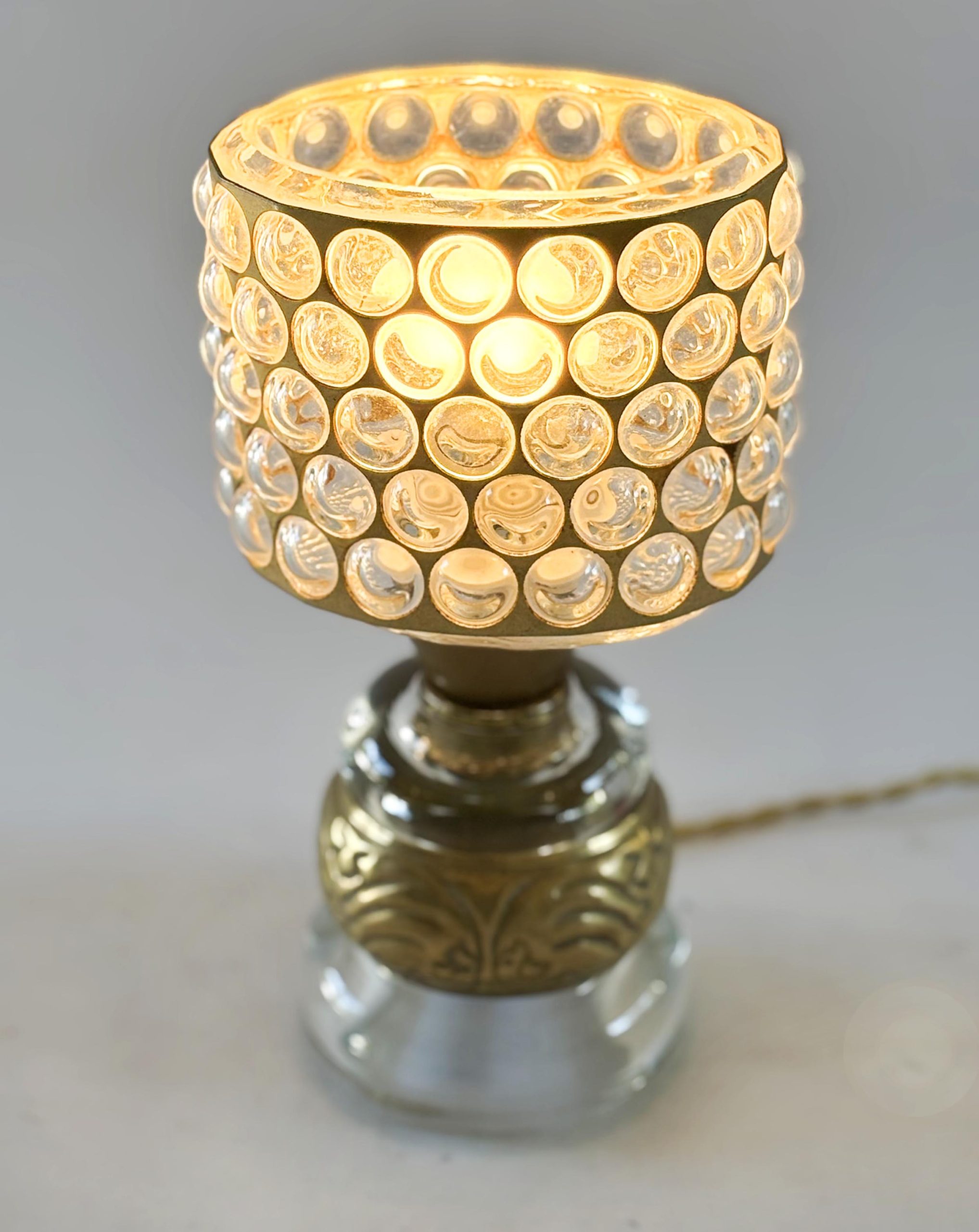 Lampe bulles et or 'krak' - vendue – Image 3