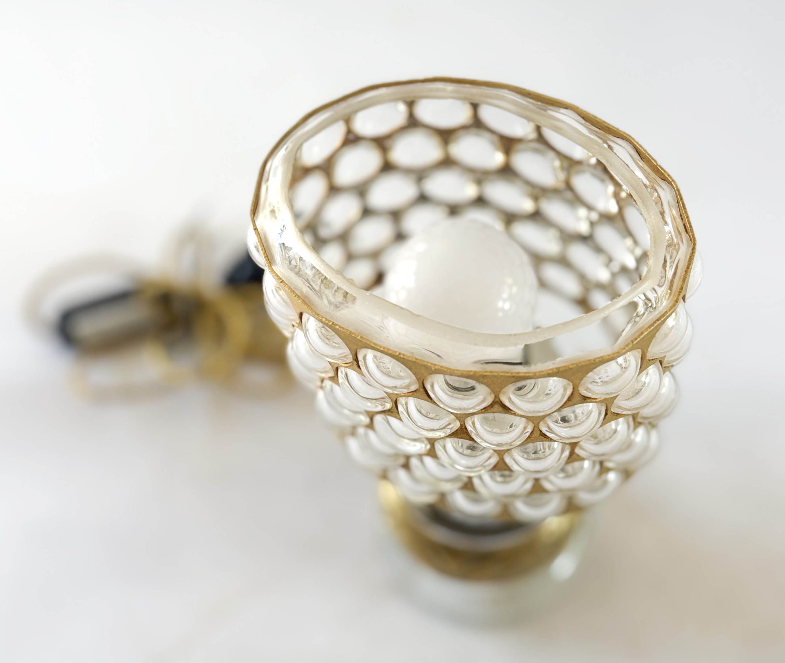 Lampe bulles et or 'krak' - vendue – Image 2