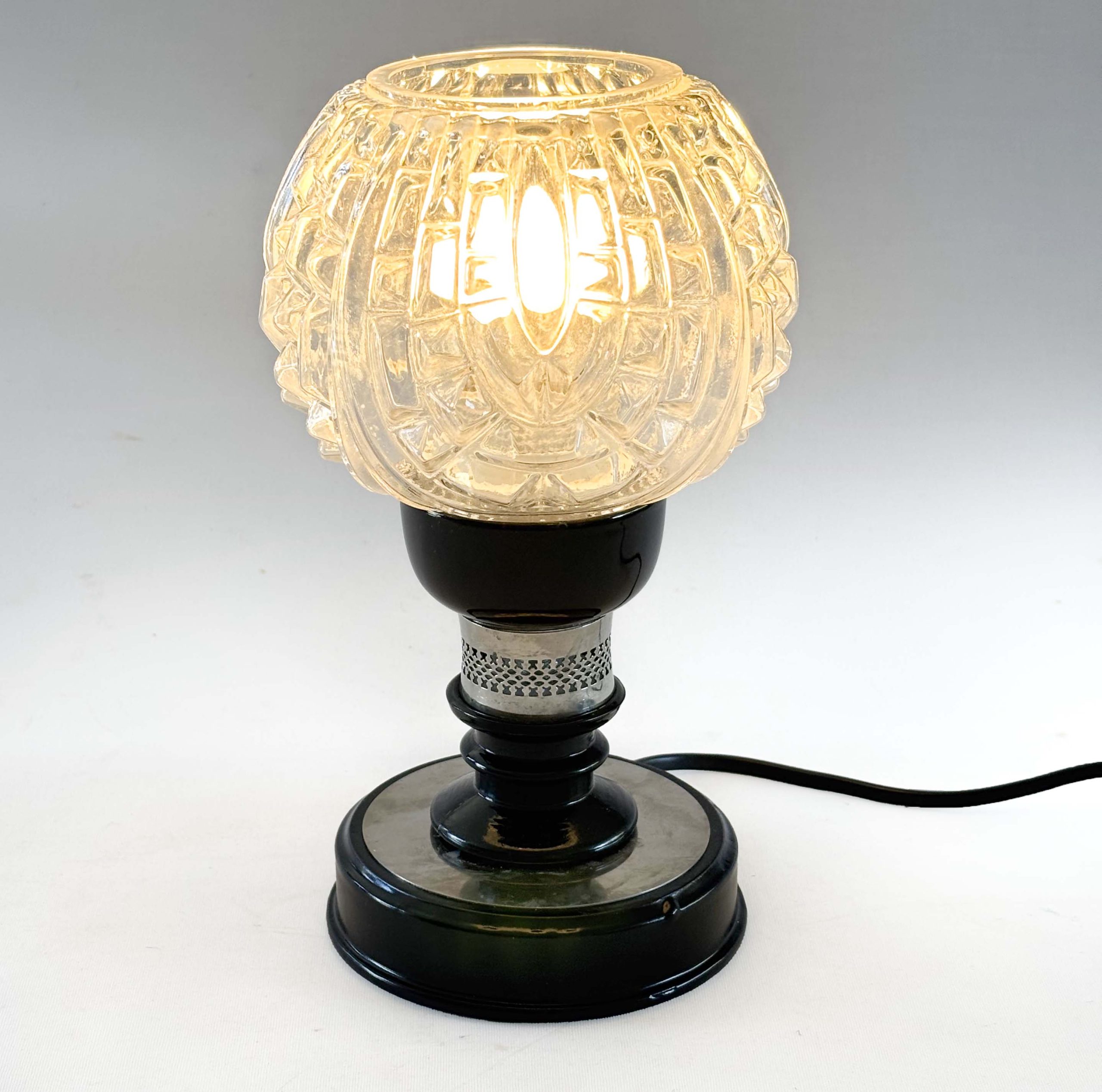 Lampe noire et argent 'kept' – Image 4