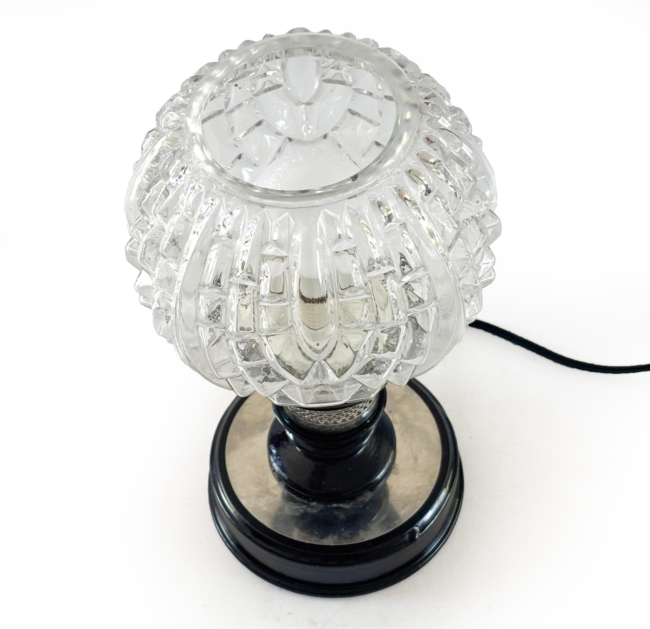 Lampe noire et argent 'kept' – Image 3