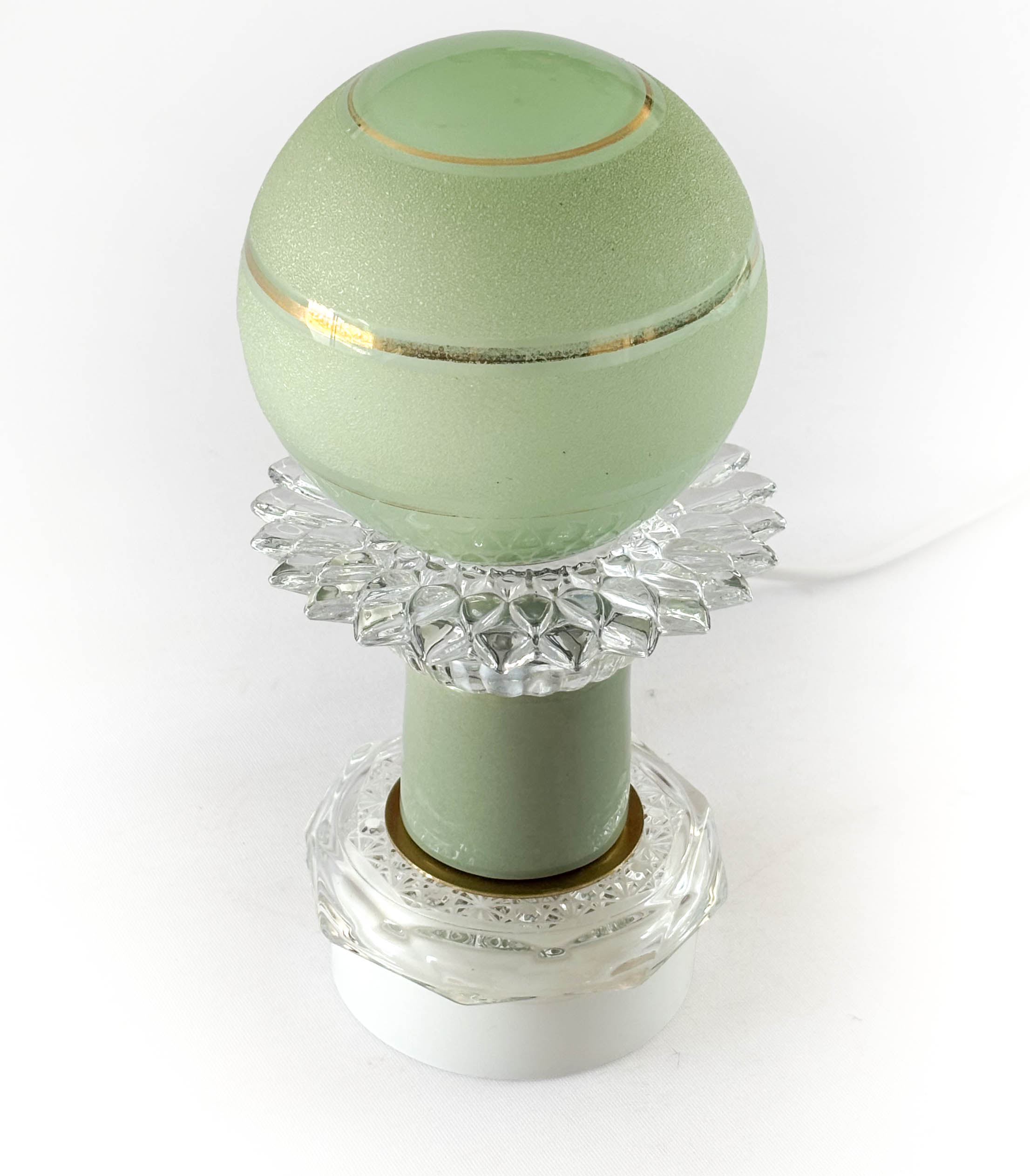 Lampe mini globe vert 'kana' – Image 2