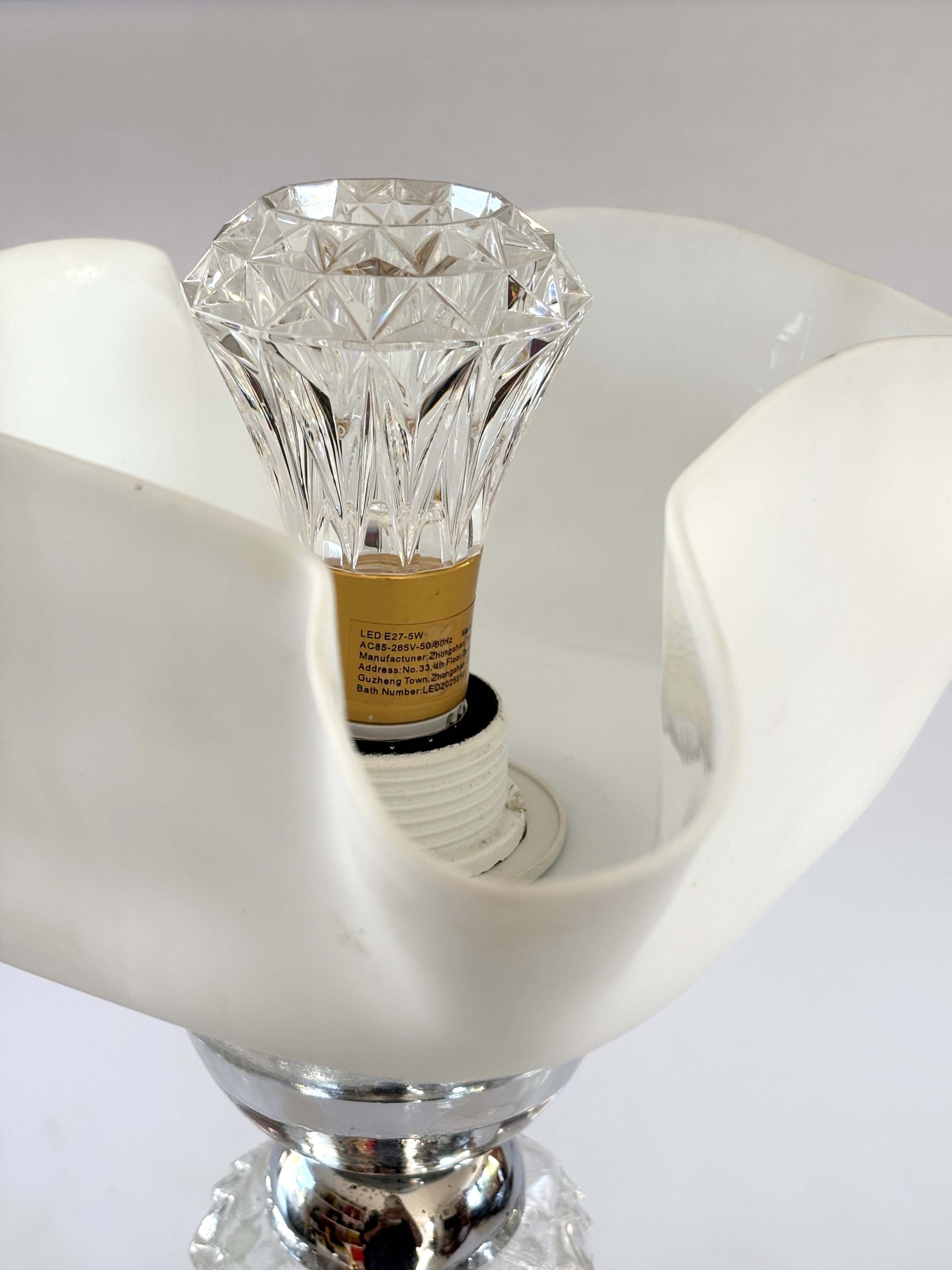 Lampe opaline mouchoir 'kilt' – Image 6