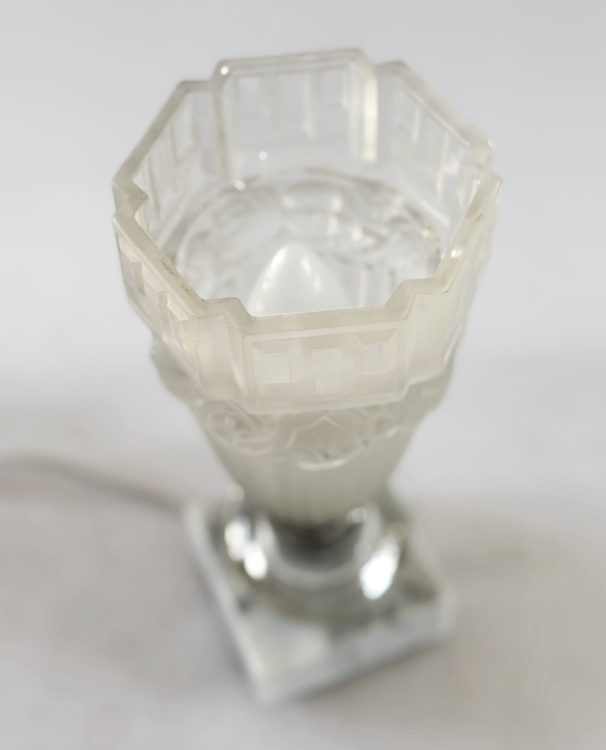 Lampe art déco et marbre 'kola' – Image 5