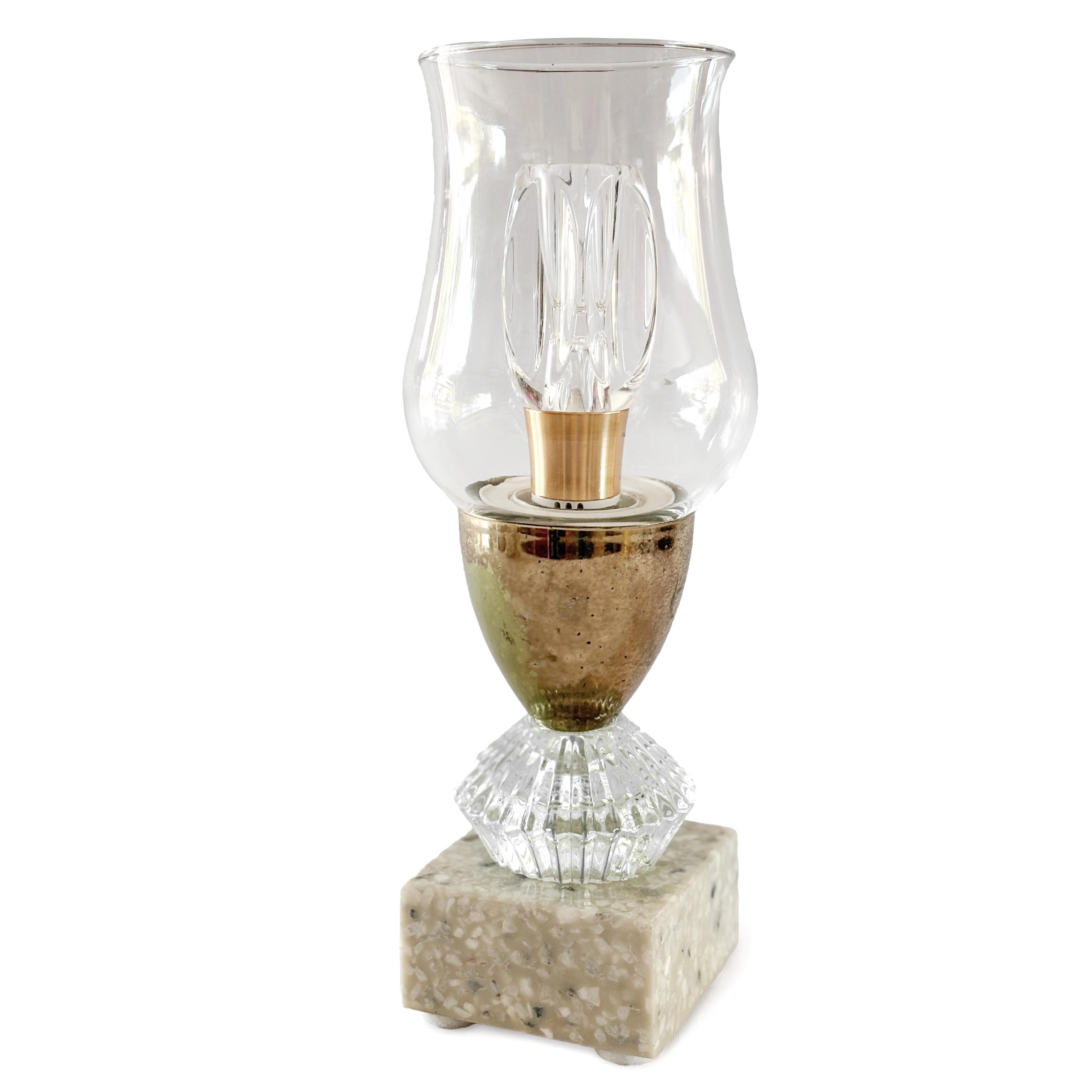 Lampe marbre terrazzo 'kyat'