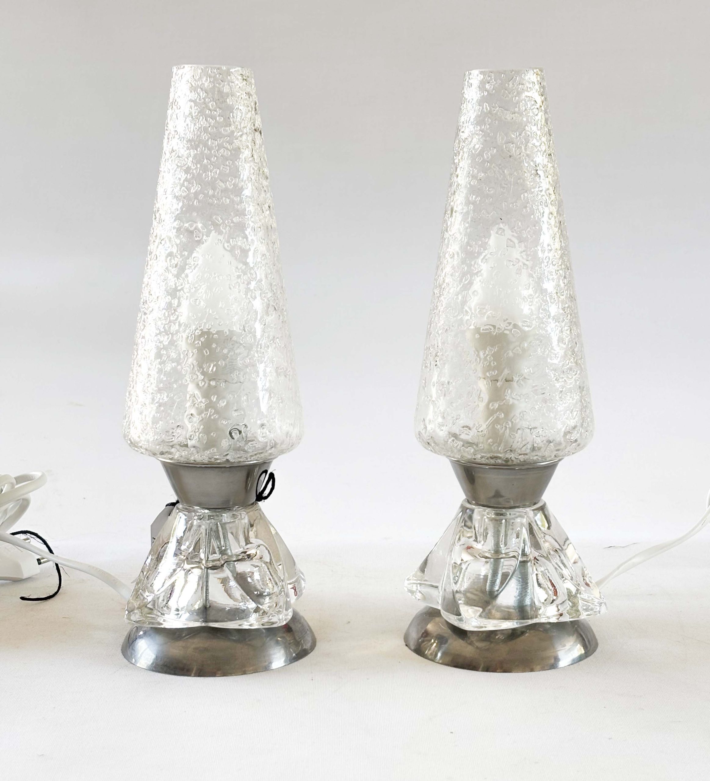 Paire de lampes flutes cristal 'kiki' – Image 4