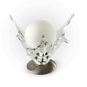 Lampe cristal et globe 'kick'